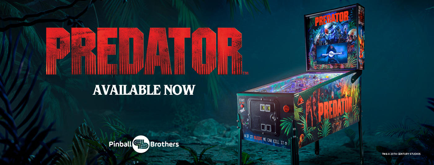 Predator Pinball - Available Now - Pinball Brothers